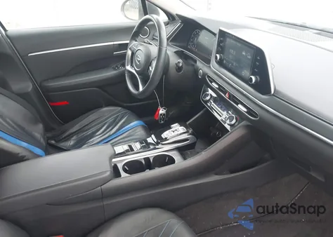 2020 Hyundai Sonata Sel z USA, uszkodzony, nr VIN 5NPEF4JAXLH011131